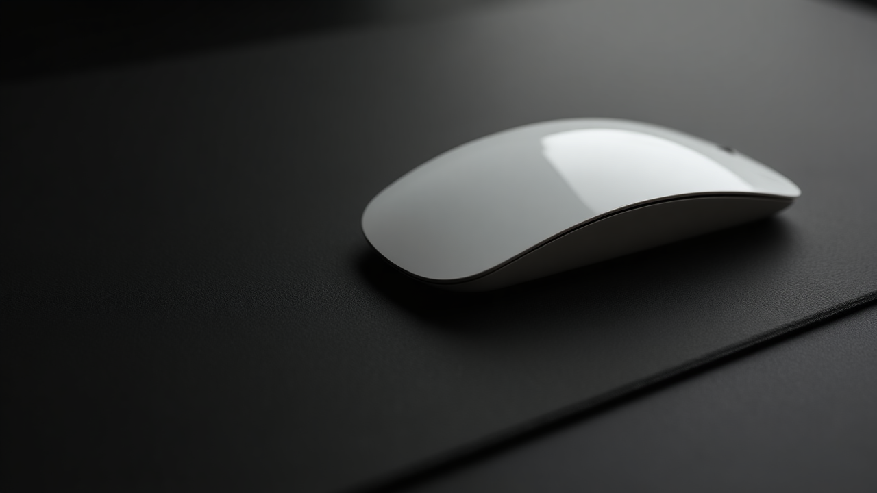 Midnight Canvas Mouse Pad